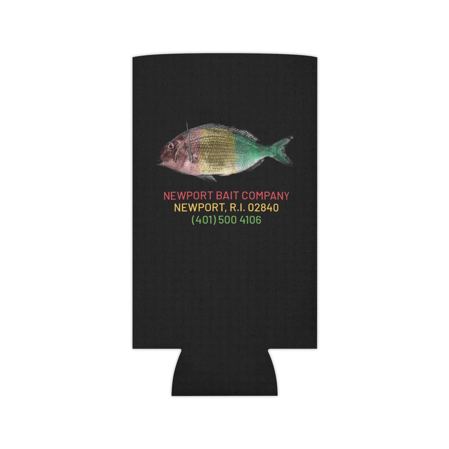 Newport Bait Company Can Cooler