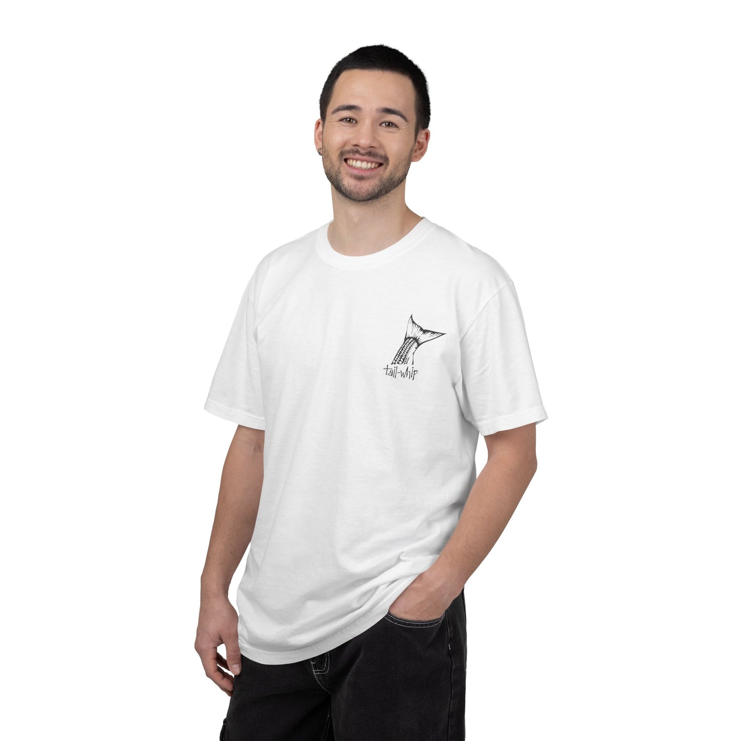 Tail-whip Striped Bass 'striper' T-shirt