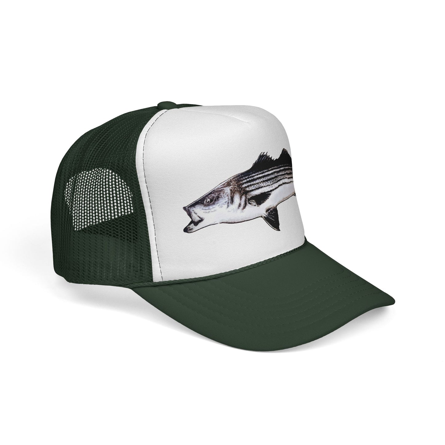 Tail-whip 'Stripah' trucker hat.