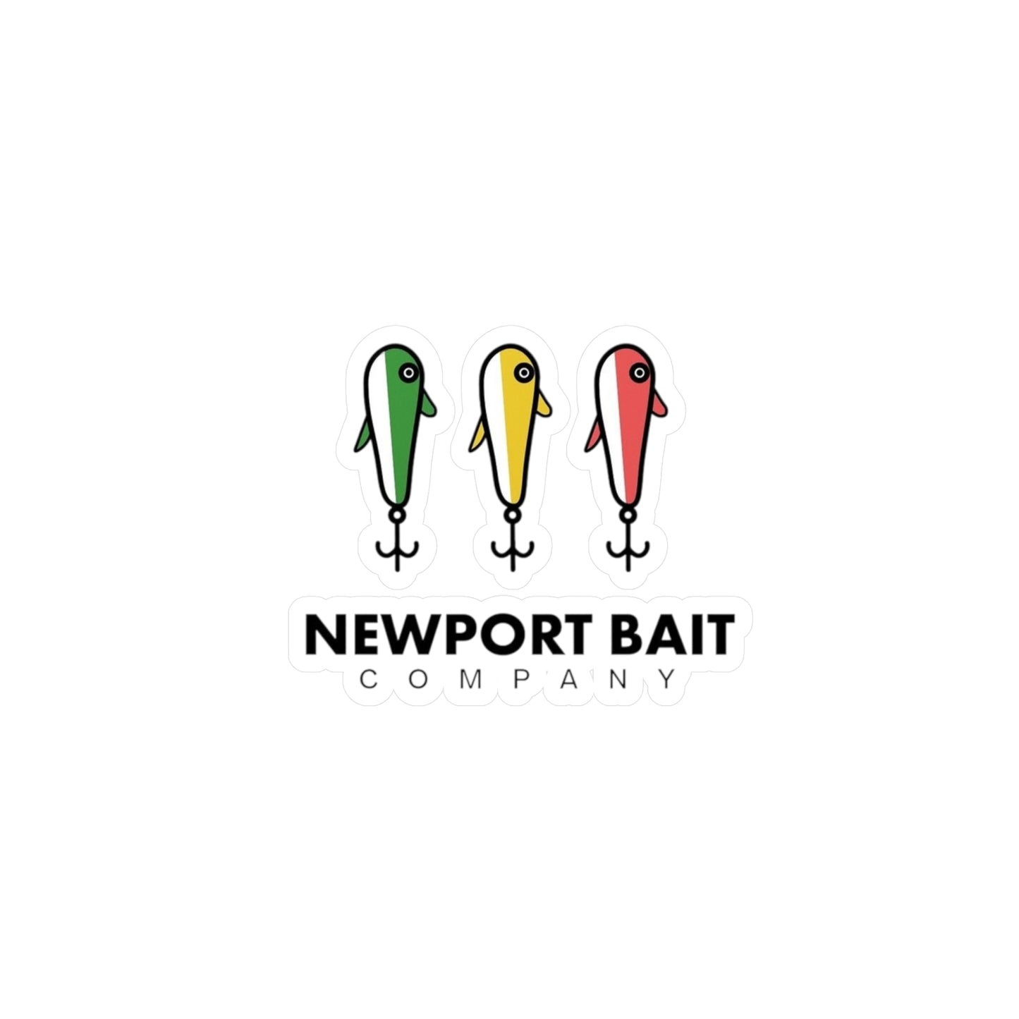 Newport Bait Company Kiss-Cut Vinyl Decals