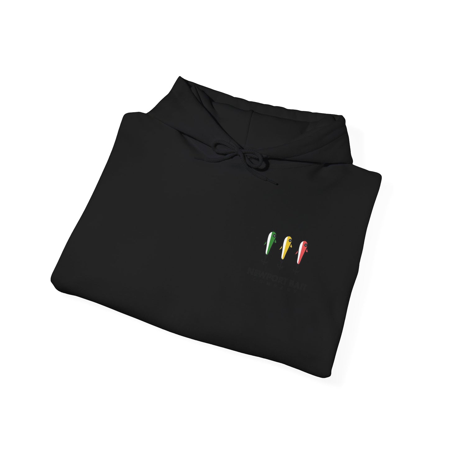 Newport Bait Company Aquidneck Island Treasure MapHooded Sweatshirt