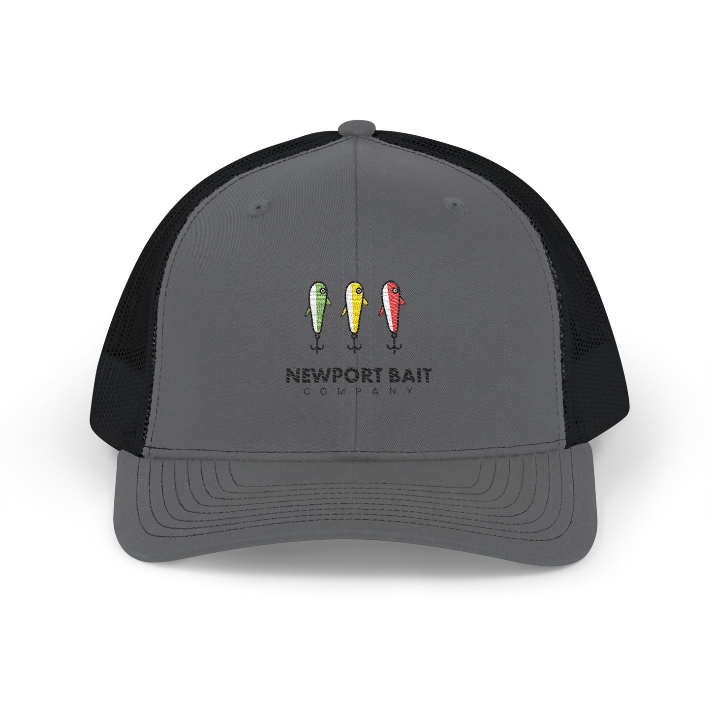Newport Bait Company Snapback Trucker Cap (Embroidery)