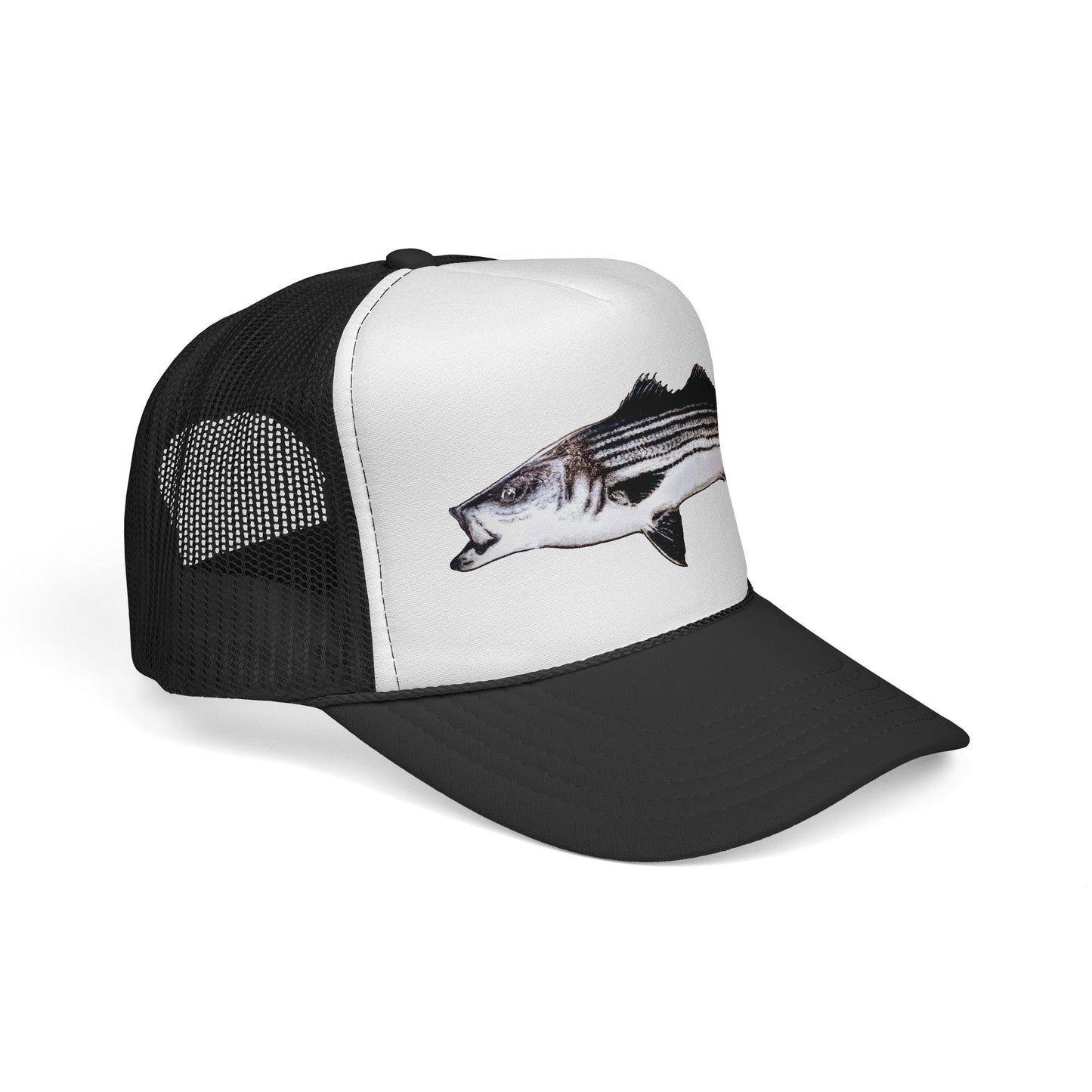 Tail-whip 'Stripah' trucker hat.