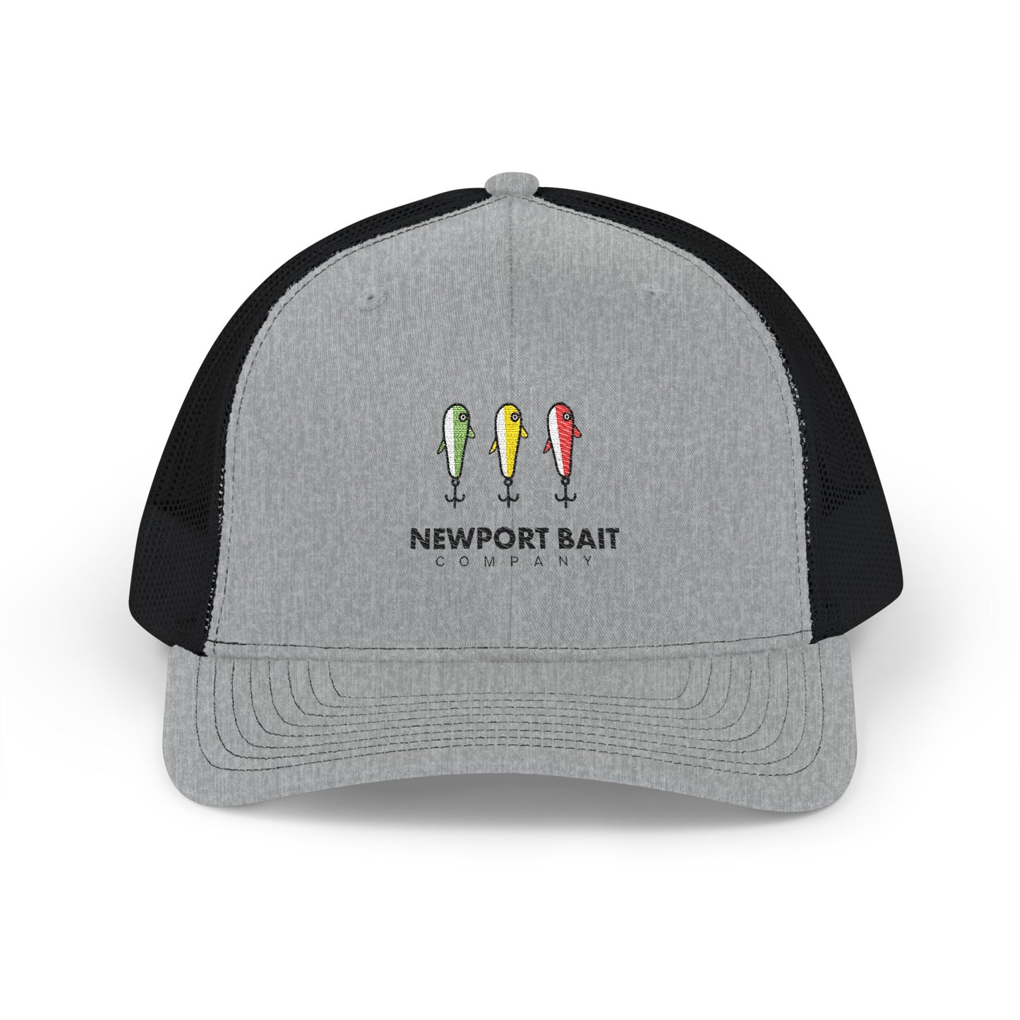 Newport Bait Company Snapback Trucker Cap (Embroidery)