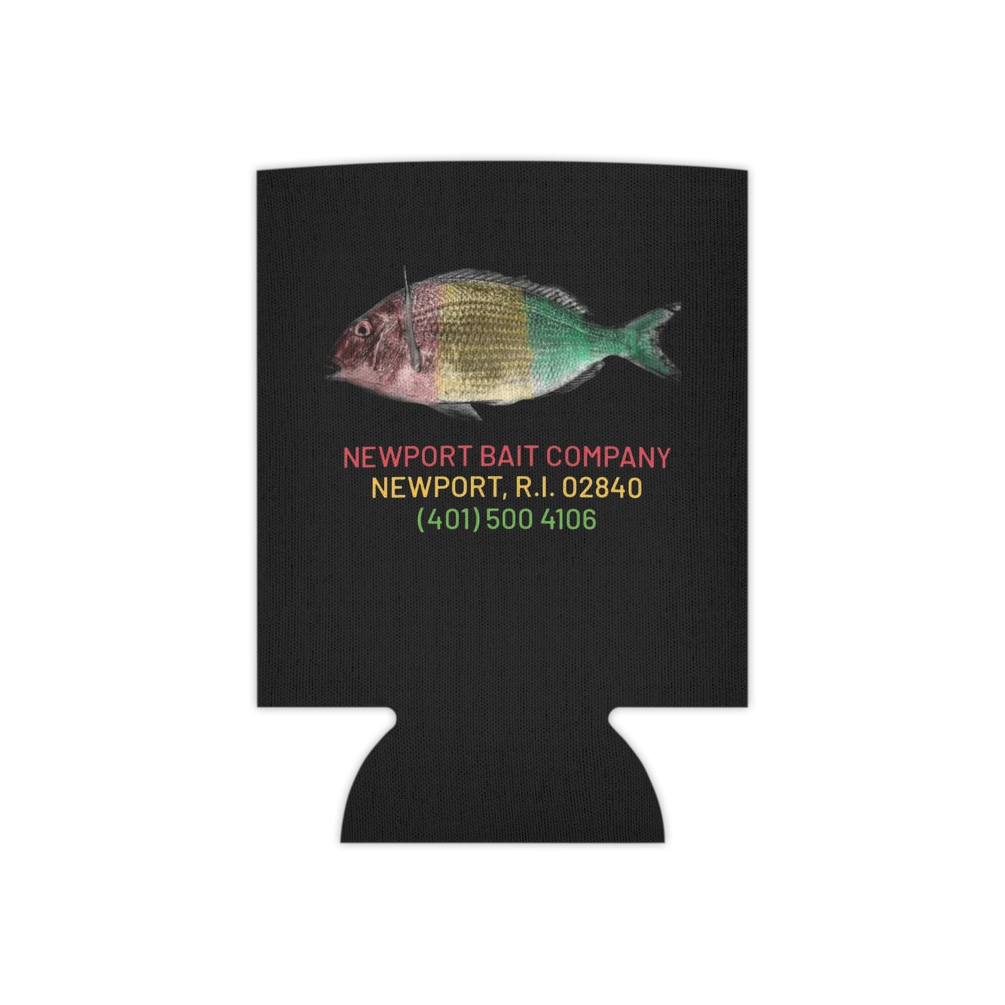 Newport Bait Company Can Cooler