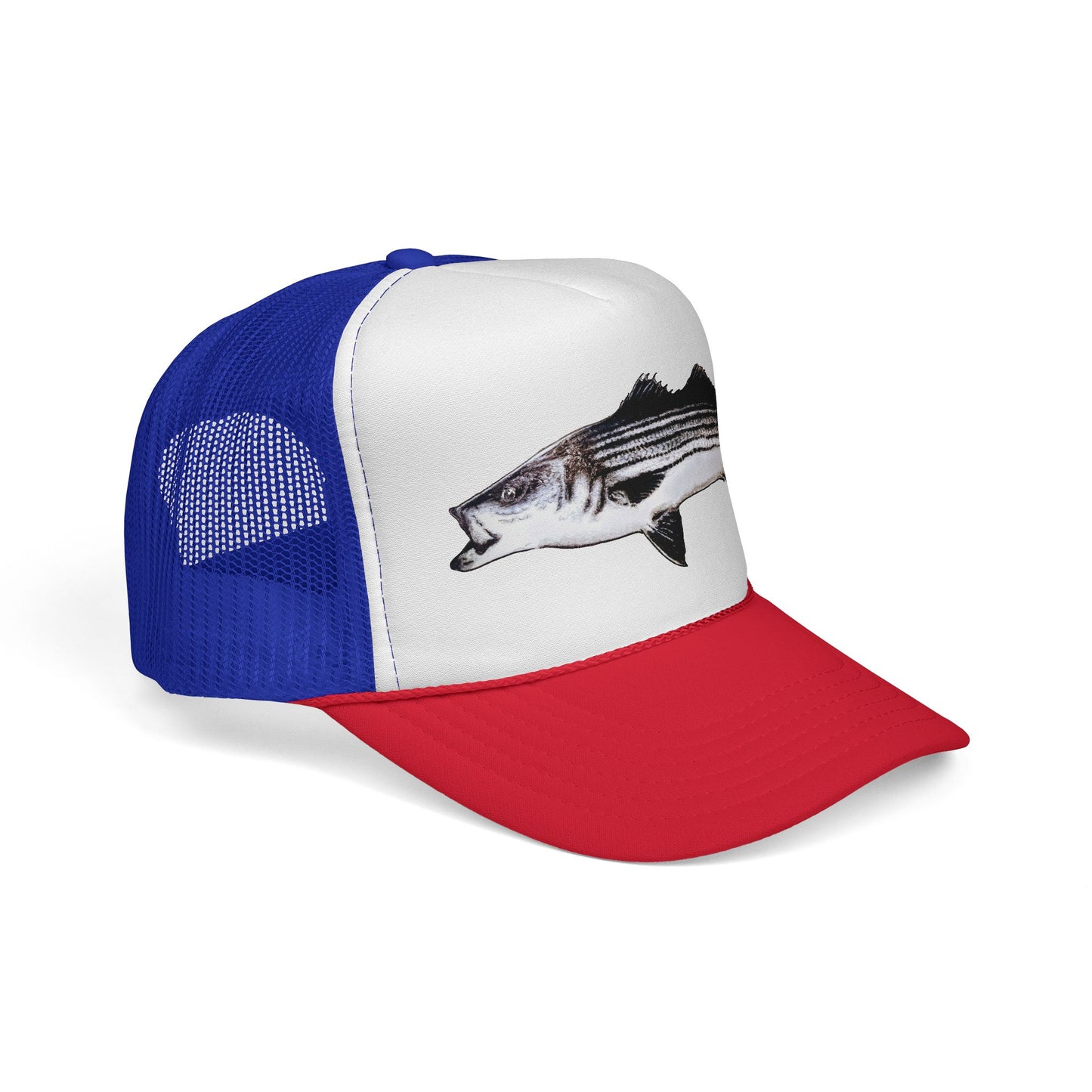 Tail-whip 'Stripah' trucker hat.