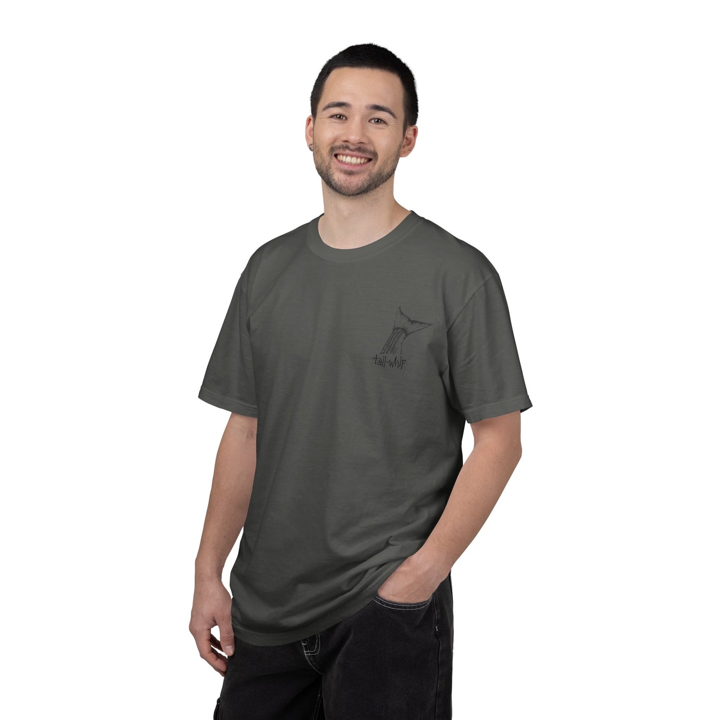 Tail-whip Striped Bass 'striper' T-shirt
