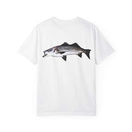 Tail-whip Striped Bass 'striper' T-shirt