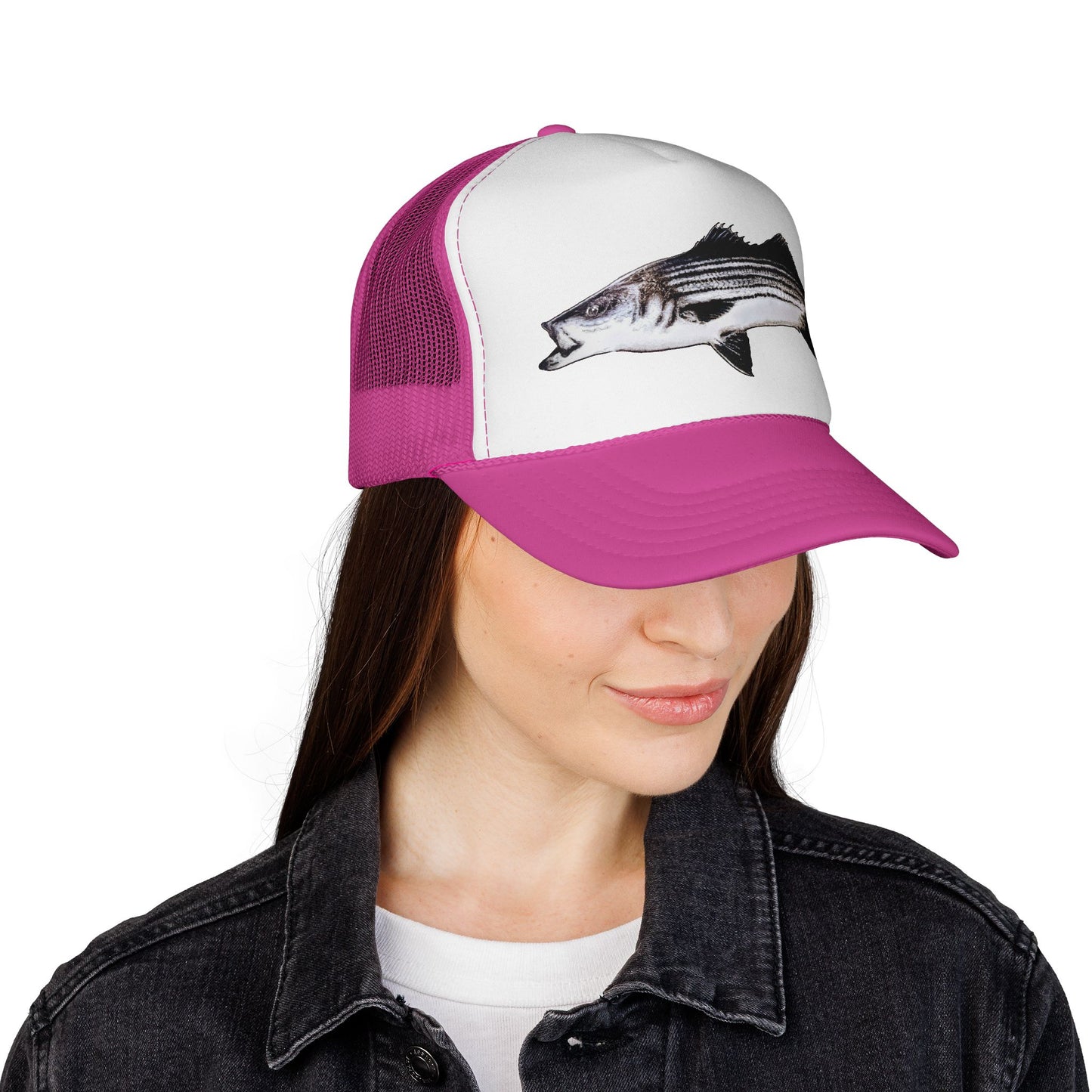 Tail-whip 'Stripah' trucker hat.