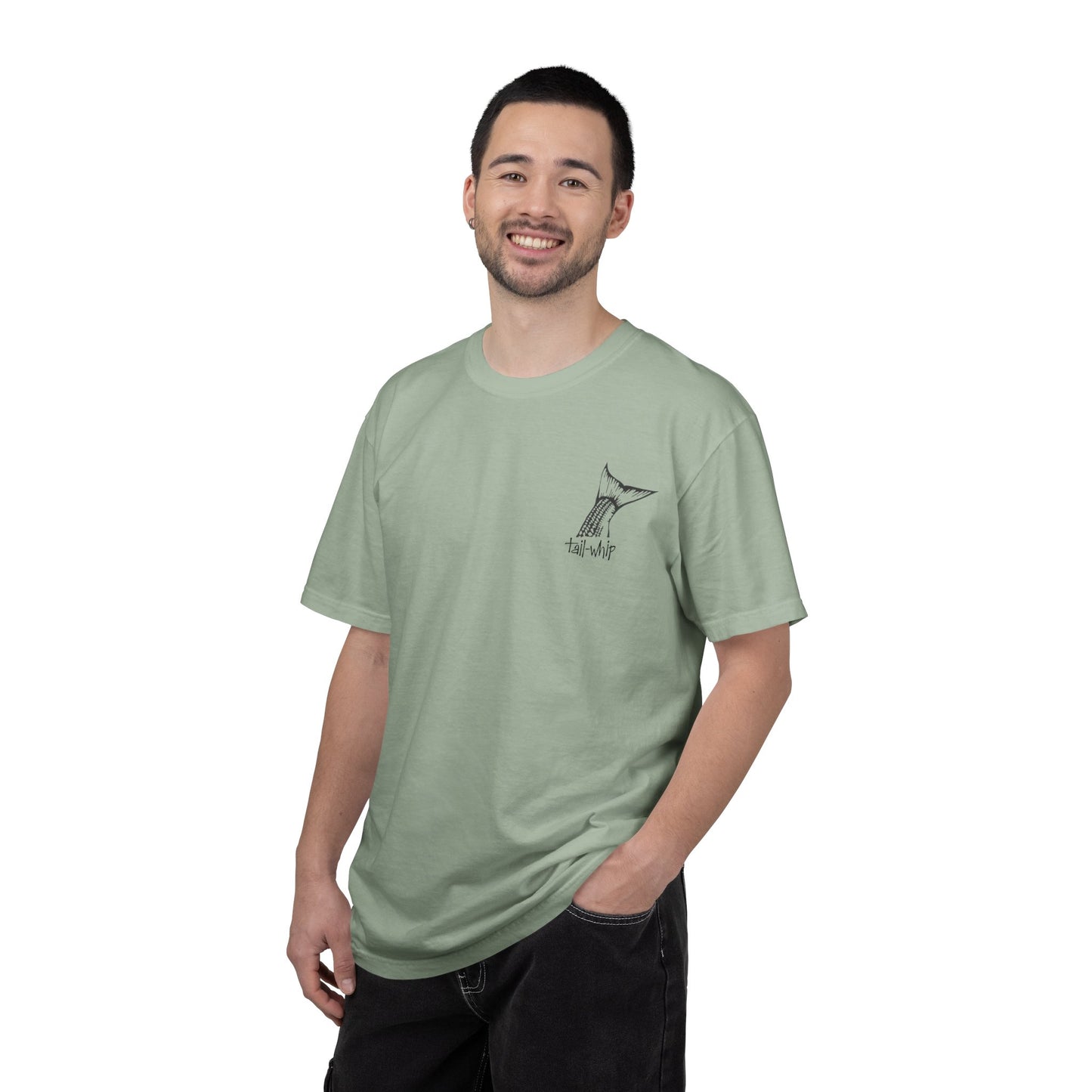 Tail-whip Striped Bass 'striper' T-shirt